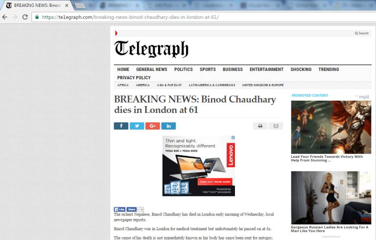 binod-chaudhary_telegraph_fake-news